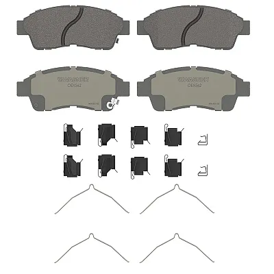 WAGNER BRAKE OEX562 Premium Ceramic Disc Pad