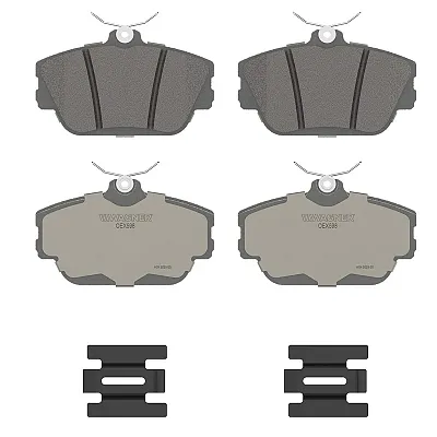 WAGNER BRAKE OEX598 Premium Ceramic Disc Pad