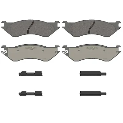 WAGNER BRAKE OEX702M Oex Semi-Met Disc Pad Set