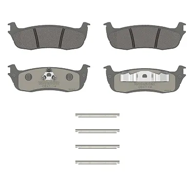 WAGNER BRAKE OEX711M Oex Semi-Met Disc Pad Set