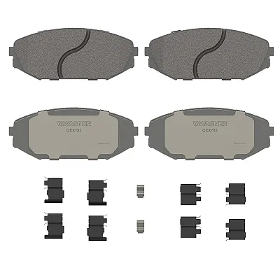 WAGNER BRAKE OEX793 Premium Ceramic Disc Pad