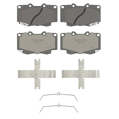 WAGNER BRAKE OEX799 Premium Ceramic Disc Pad
