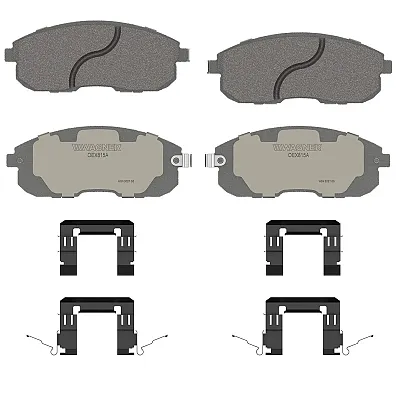 WAGNER BRAKE OEX815A Premium Ceramic Disc Pad