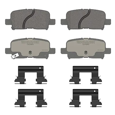 WAGNER BRAKE OEX865 Premium Ceramic Disc Pad