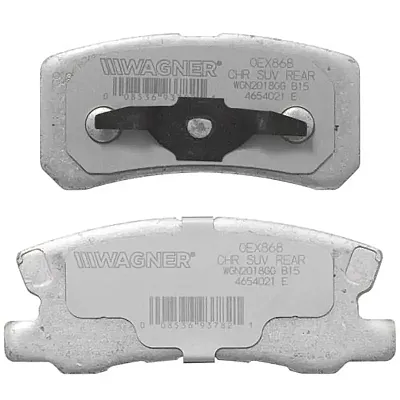 WAGNER BRAKE OEX868 Wagner Oex Custom Disc Pad Set