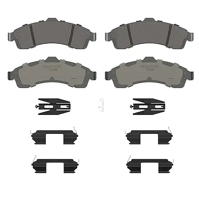 WAGNER BRAKE OEX882M Oex Semi-Met Disc Pad Set