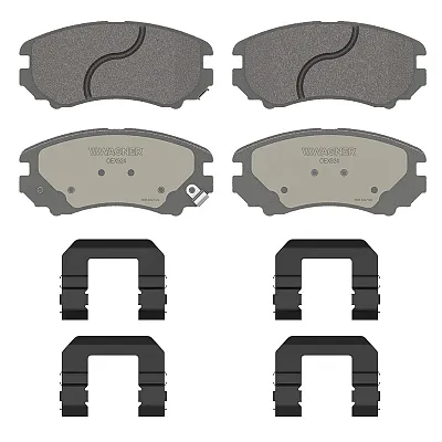WAGNER BRAKE OEX924 Ceramic Disc Pad Set
