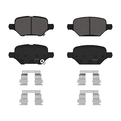 WAGNER BRAKE ZD2168 Ceramic Brake Pads