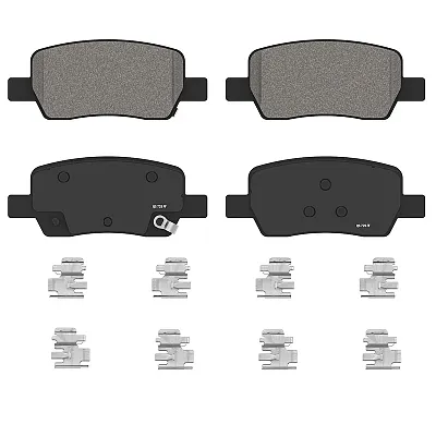 WAGNER BRAKE ZD2381 Disc Brake Pad Set Ceramic