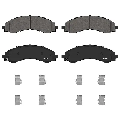 WAGNER BRAKE ZX2404 Semi-Met Brake Pads