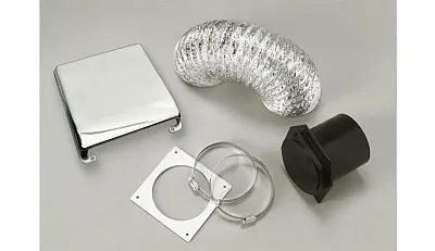 WESTLAND VID403A Deluxe Dryer Vent Kit P/W