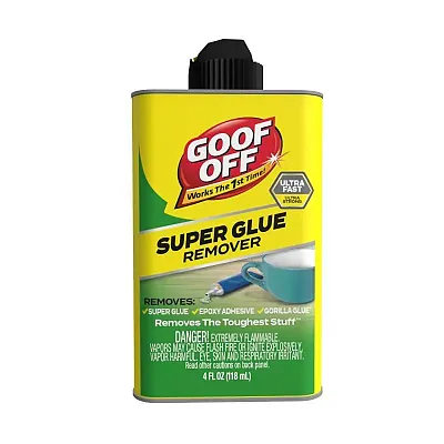 WM BARR & CO FG678 Gp Super Glue Rmvr Non-Nmp 6Pk