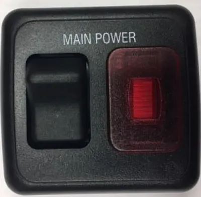 WESCO AHASY25034 Black Lit Indicator Power Switch