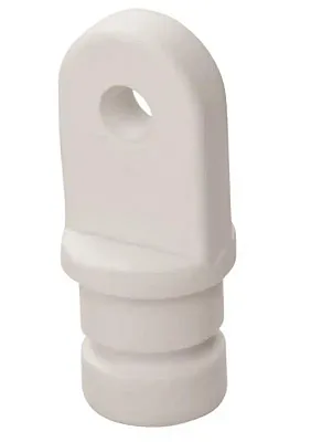 WHITECAP IND 3402WP 3/4&#039; Inside Eye End (Pr.) Wht