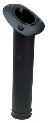 WHITECAP IND 3447BP Flush Mount Rod Holder - Blk