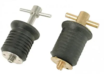 WHITECAP IND S0291C S.S. 1&#039; Bailer Plug - Screw Type