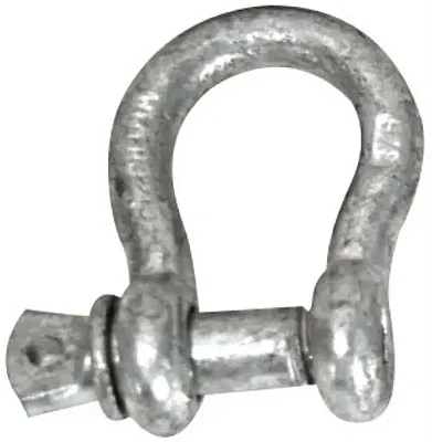 WHITECAP IND S1531P Galvanized Anchor Shackle-5/16&#039;