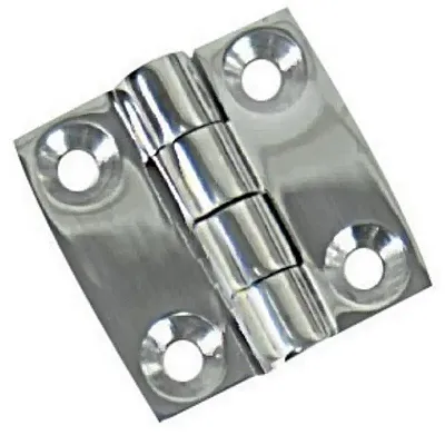 WHITECAP IND S3415C Hd Stamped S.S. Butt Hinge 1-1/2&#039;