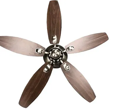 WAYGLOBAL TS42007 Fan Light Kit Ord Black/Oak Blades