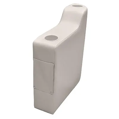 WISE SEATING 3009804 Pontoon 7&#039; Left Radius Arm Rest