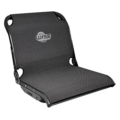WISE SEATING 33741800 Aero X Mesh Mid Back Boat Seat