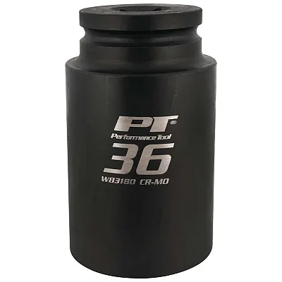 Performance Tool 1/2" Drive 36Mm 12-Point Axle Nut Socket
