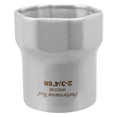 Performance Tool 1/2" Drive 2-3/4" 4Wd Lock Nut Socket Rounded Hex Style
