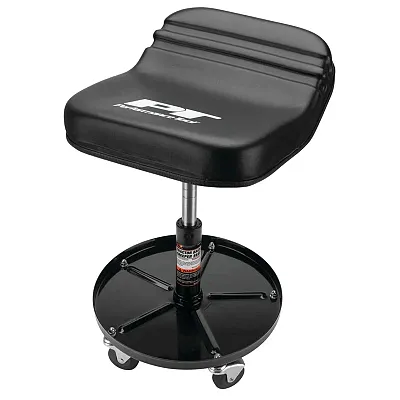 Performance Tool Adjustable Pneumatic Tractor Creeper Seat
