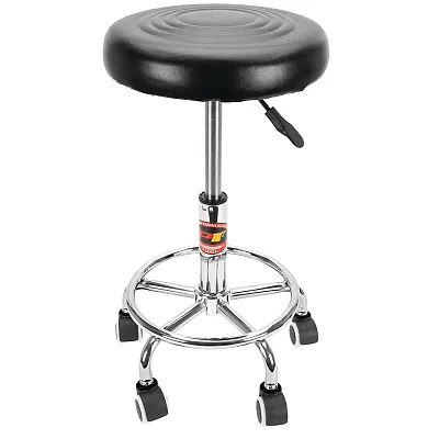 Performance Tool Adjustable Pneumatic Rolling Bar Stool