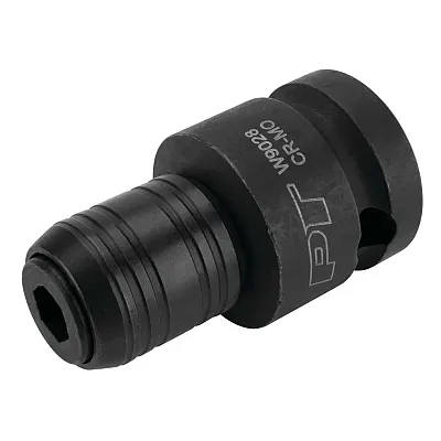 Performance Tool 1/2" Drive To 1/4" Drive Hex Impact Adapter (Female To Female)