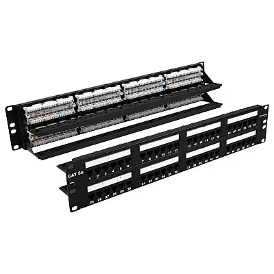 Wavenet 5EPP48 Cat5E Patch Panel 48 Port