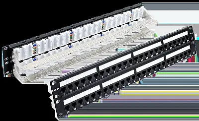 Wavenet 6APP48 Cat6A Patch Panel 48 Port 2U