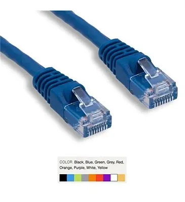 Wavenet 6E04UMBL-PC-25 Cat6 Patch Cord Booted 25&#039; Blue