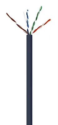 Wavenet CAT6V-CMR-BK Cat6 550 Mhz No Spline Black