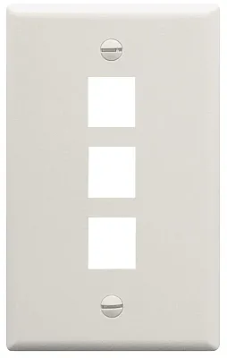 Wavenet FACE-3-WH-25PK Fp03Pwh-Spk Faceplate 25 Pk White