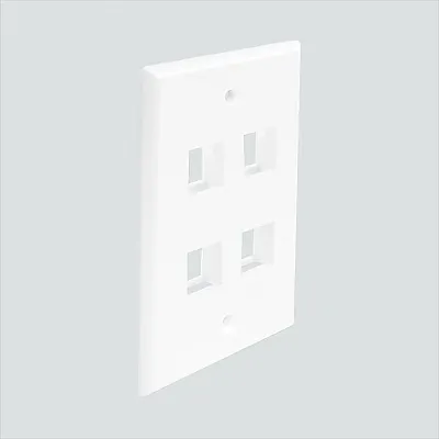 Wavenet FACE-4-WH Fp04Pwh4 Faceplate 4 Port White