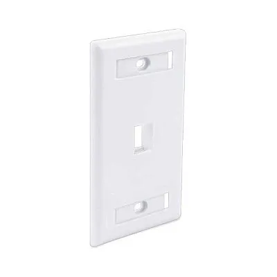 Wavenet FPW1PWH-S Faceplate Id Window 1 Port White