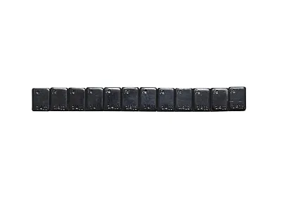 WC WHEEL ACC 198371NSB 1/4Oz Black Whl Weight 48 Strips