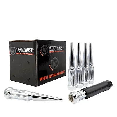 WC WHEEL ACC W5614LSPKS 14X1.5 6 Lug Spike Kit 112Mm Long S