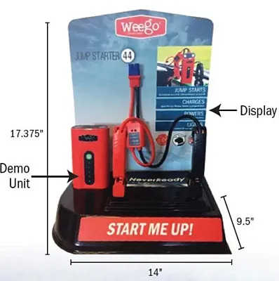 WEEGO MERCHN44 44 Demo Display