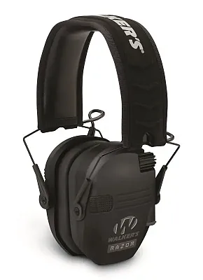 Walkers Game Ear GWP-RSEM Razor Slim Electronic Muff - Black