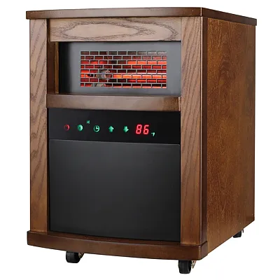 Comfort Glow Qeh1408 Qeh1408 1,500-Watt-Max Infrared Cabinet Heater With Thermos