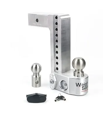 WEIGH SAFE WS1025 10Inadj Ballmount 2.5Inshank