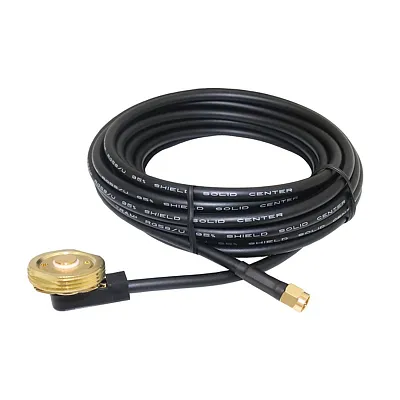 Tram 1252-Sma Nmo 3/4-Inch Hole Mount With Rg58 Cable And Sma-Male Connector