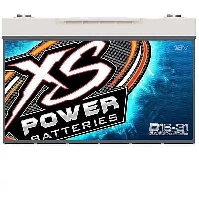 XS BATTERIES D1631 16V Bci Group 31 Agm Battery Max A