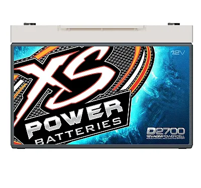 XS BATTERIES D2700 12V Bci Group 27 Agm 4300