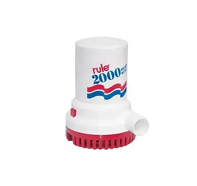 RULE 09 Rule 2000 Pump 12V Gold 5Yr