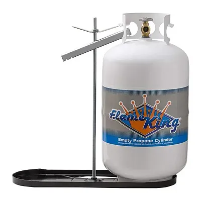 FLAME KING KT30MNT 30# Dual Propane Bottle Rack
