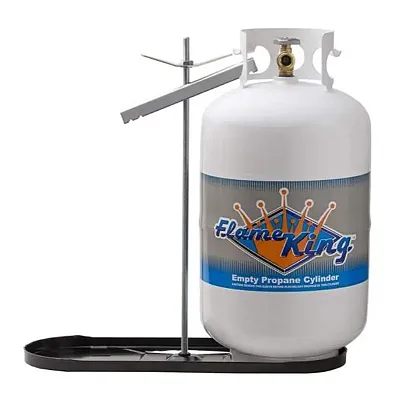 FLAME KING KT40MNT 40# Dual Propane Bottle Rack