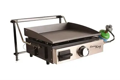 FLAME KING YSNFMHT100 Flat Top Portable Propane Cast Iron